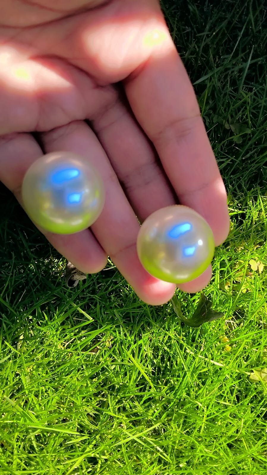 Large Pearl Stud Earrings – Elegant for Women & Girls - Image 2