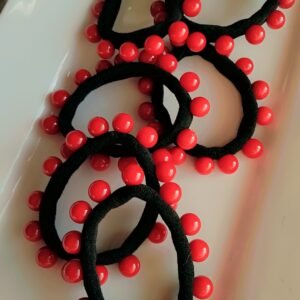 Premium Beaded Hair Bands for Girls (set of 2)