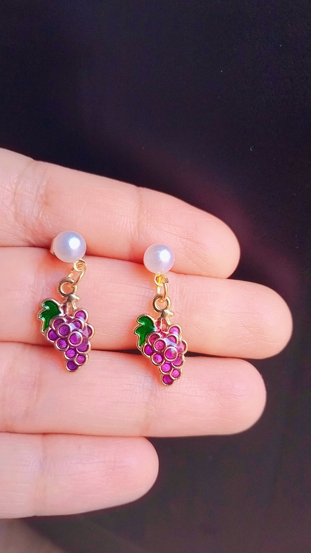 Grapes Earrings